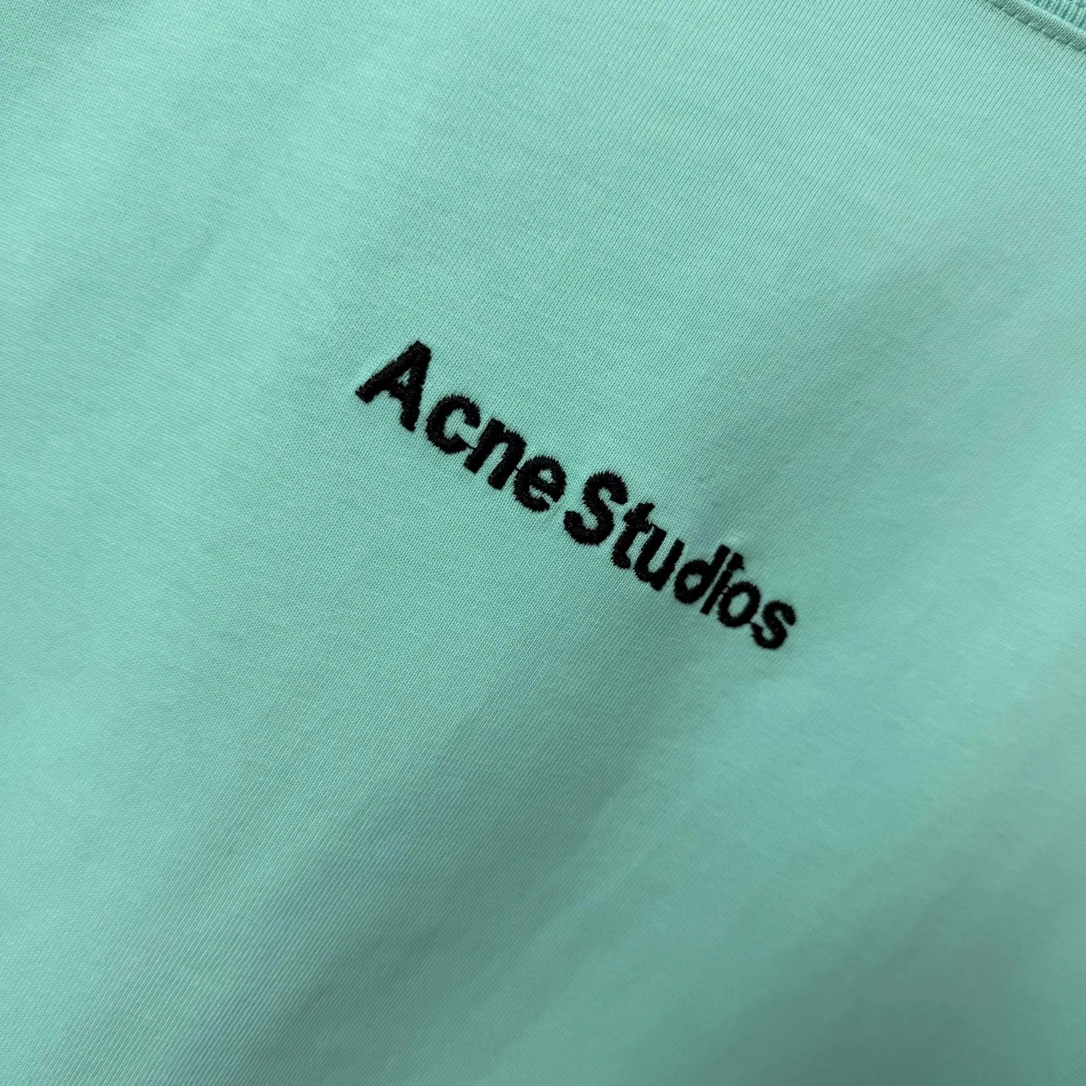 # 85 Acne studios * 2026 New Arrival tee Same Style :Black White Green Purple Size :S M L XL XXL Size： S （90-130 ） M （120-150 ） L （140-165 ） XL （160-180 ） XXL （180 ）